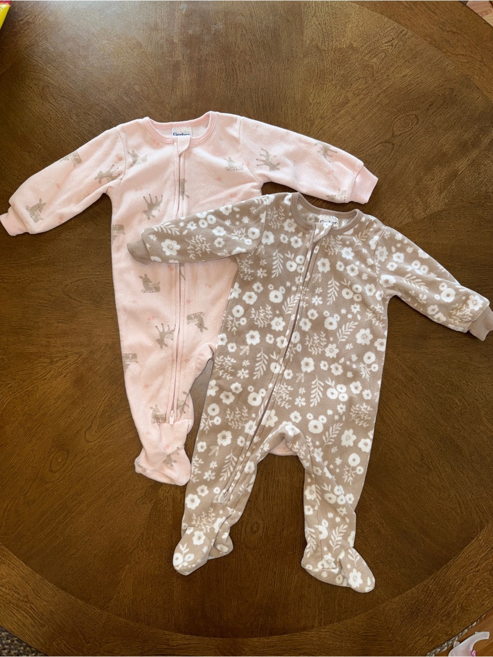 Gerber Fleece Footed Pajamas Bundle